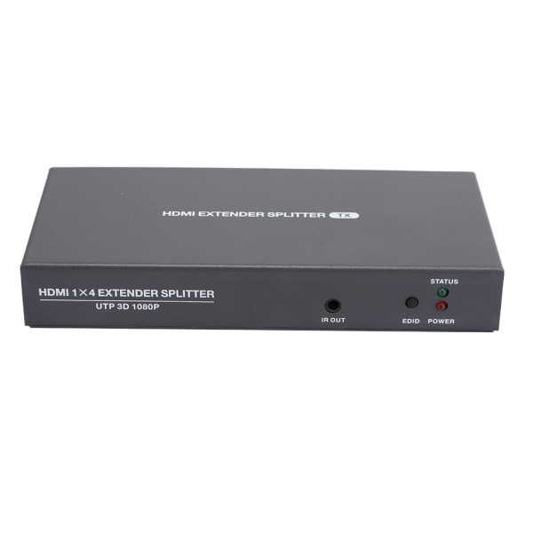 1 i 4 ut 1080P 50 Meter HD-överföring EDID IR 3D Signal HDMI Extender 110-240VEU