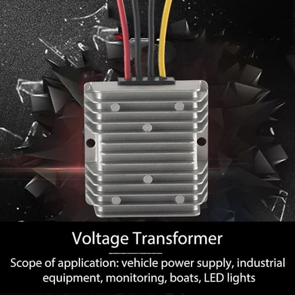 24V til 12V 30A 360W DC DC-omformer 24 Volt til 12 Volt Regulator Spenningstransformator