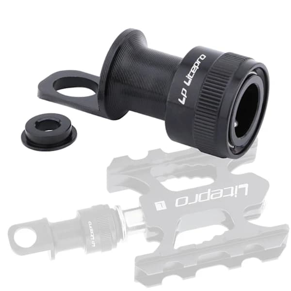 2x Quick Release Pedal CNC Quick Release Spak för hopfällbar cykel Svart