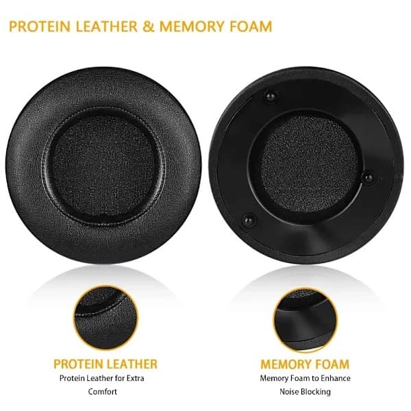 Mano'war øreputer erstatningsputer for Razer Thresher Ultimate trådløst surroundlyd gaming headset deksel isgel
