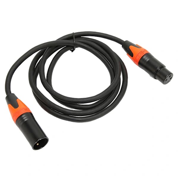 XLR han til XLR hun mikrofonkabel 1,5 meter Plug and Play XLR adapterkabel til studieoptagelse live sang