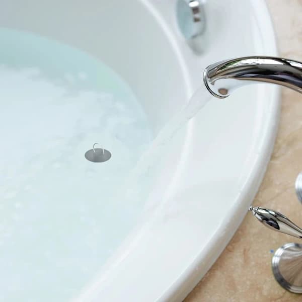 Badekarpropper, 4-pak gummipropper til vask, badekarprop, køkken, badeværelse, vaskeri, bar, vandpropforsegling med ophængsring til bruser