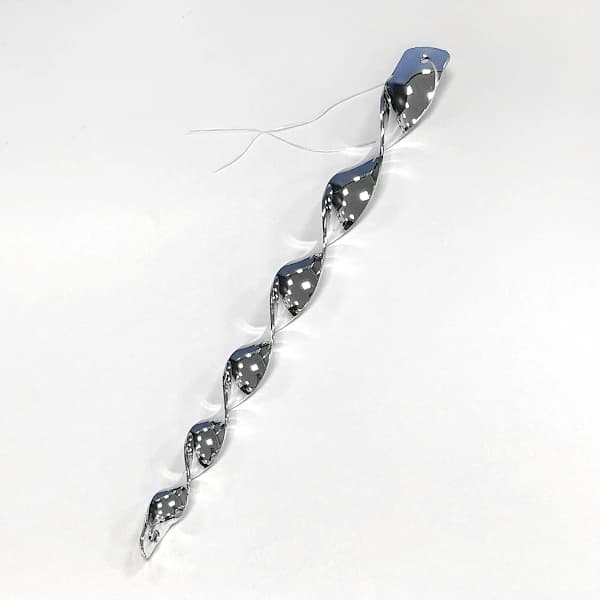 Spiralreflekterende fugleskræmsel 10-pak Sølv 30 cm Sølv 30 cm