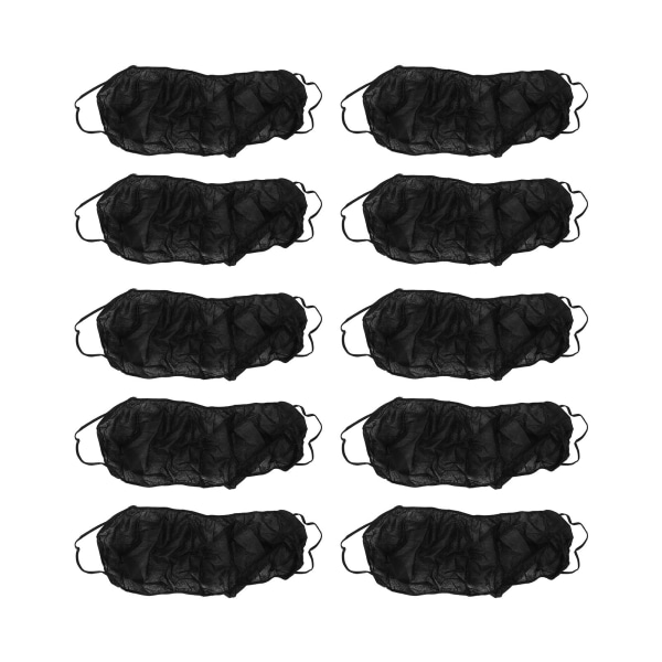 10 st engångs-bh vävd gratis spasalong toppplagg underkläder bysthållare för kvinnor flickor svart
