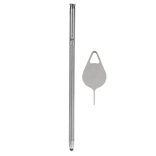 Inbyggd elektromagnetisk penna Skriv pekskärm handskriftspenna för LG Stylo 6 Q730 (grå)