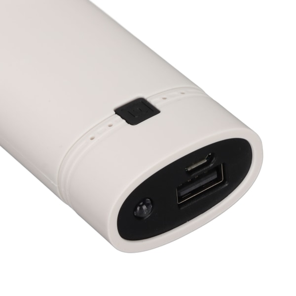 Universal DIY USB Power Bank Box 2x18650 Batteriladdare Power Bank Shell för SmartphoneWhite