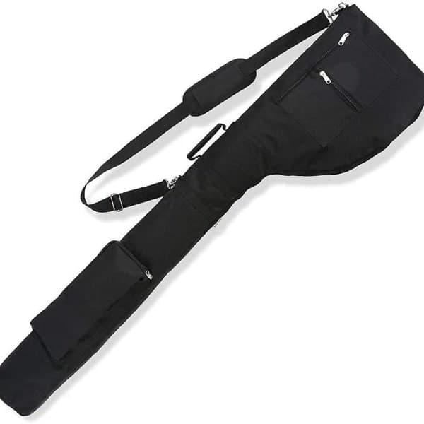 Hopfällbar Golfbag - Driving Range Mini Träningsgolfbag Resväska Svart