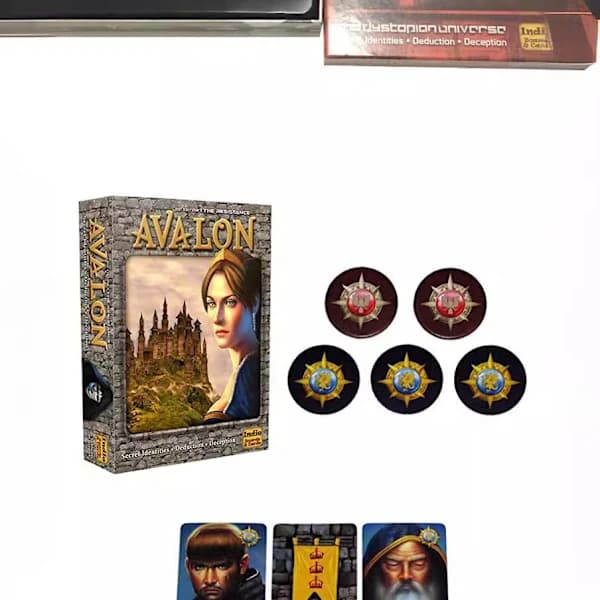Resistance Movement Avalon -korttipelit, itsenäiset shakkilaudat ja korttipelit, sosiaalinen