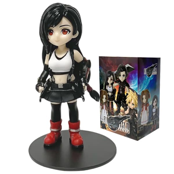Bokset enkeltspillfigur PVC-figur inspirert av fantasy-rollespillhelter, 12 cm samleobjekt til skrivebordet