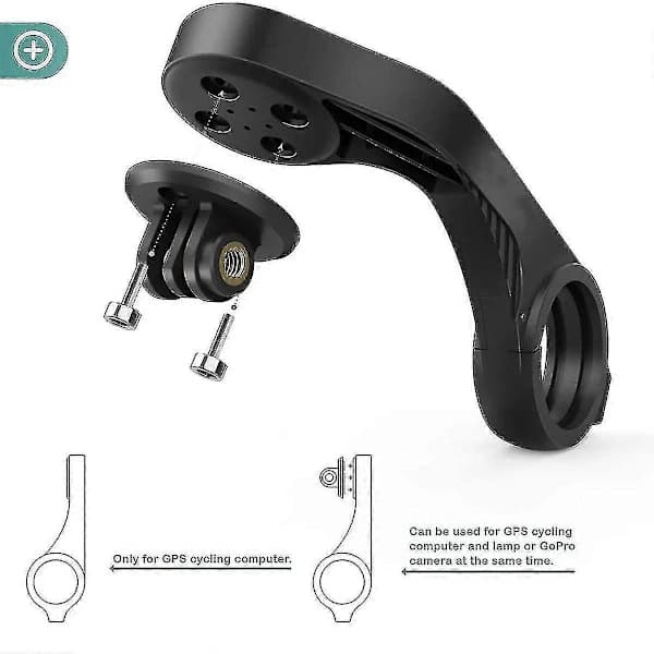 Front GPS-holder kompatibel med Garmin Edge GPS cykelcomputer