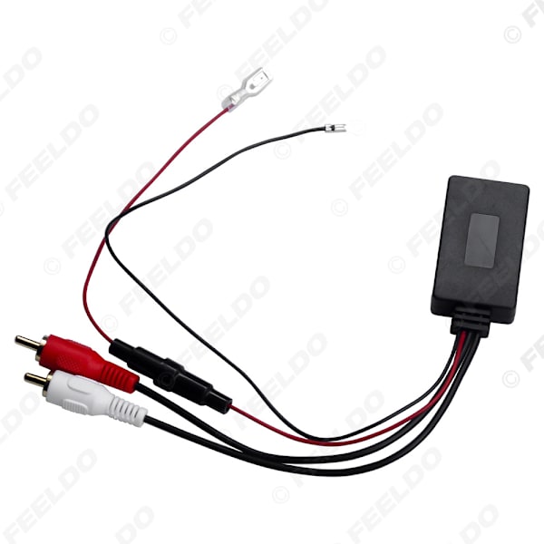 Universal Bluetooth AUX-modtagermodul 2 RCA AUXIN-adapter til bilstereo