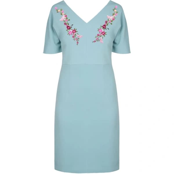 PCS Nye Sommerfugle Blomster Broderede Patches, Blomsterblonde Stof