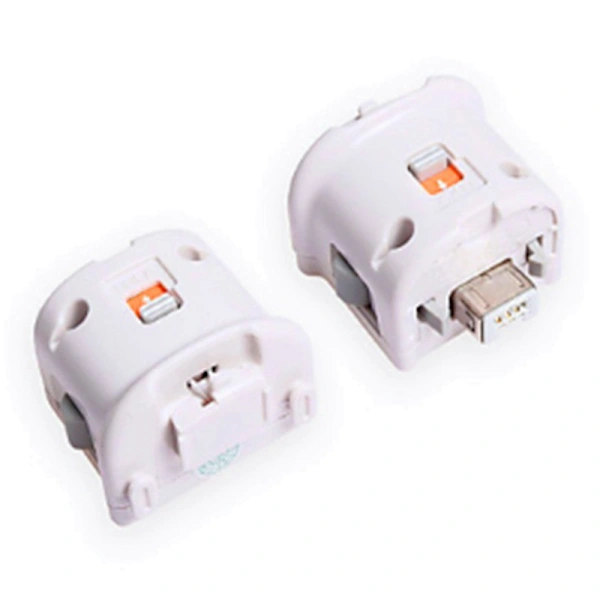 Motion Plus Adapter Sensor til Wii Remote, Motion Plus Adapter Accelerator Erstatning til Wii Motion Plus Adapter Hvid