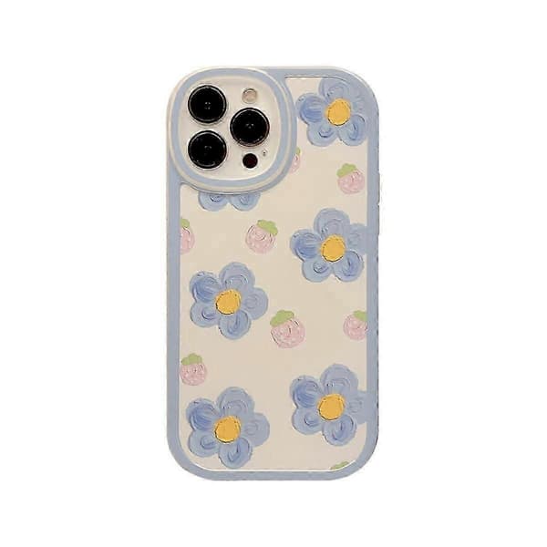 Telefoncover med jordbærblomst til iPhone 12