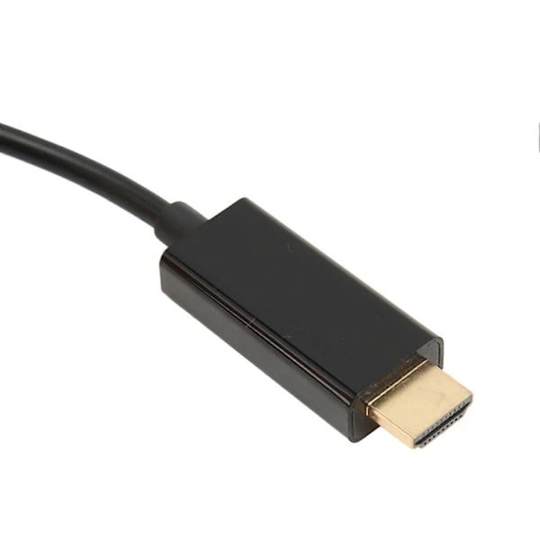 DP til High Definition Multimedia Interface Kabeladapter 4K opløsning Bærbart videoforbindelseskabel til kontor