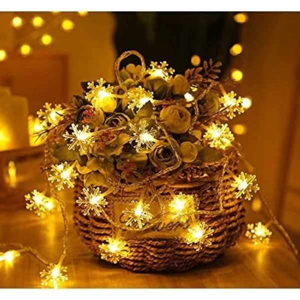Jingyukj Valonauha pallo, 6 m 40 LED 2 tilaa