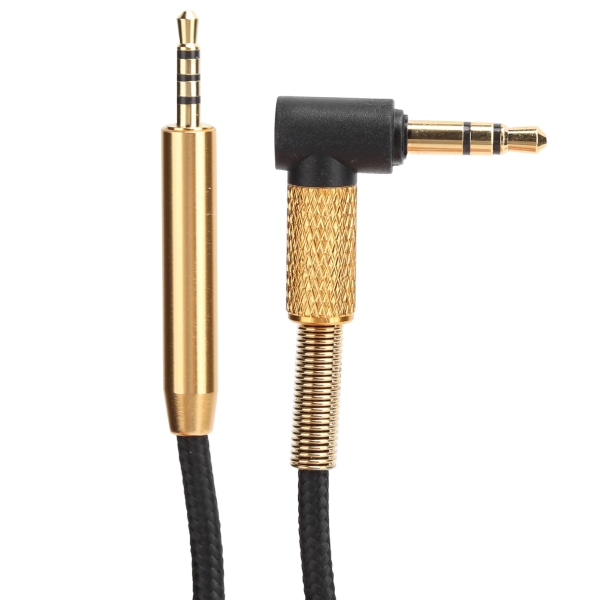 2,5 mm till 3,5 mm ljudkabel Universal hörlurssladd Passar för AKG Y40 Y50 Y45 Svart