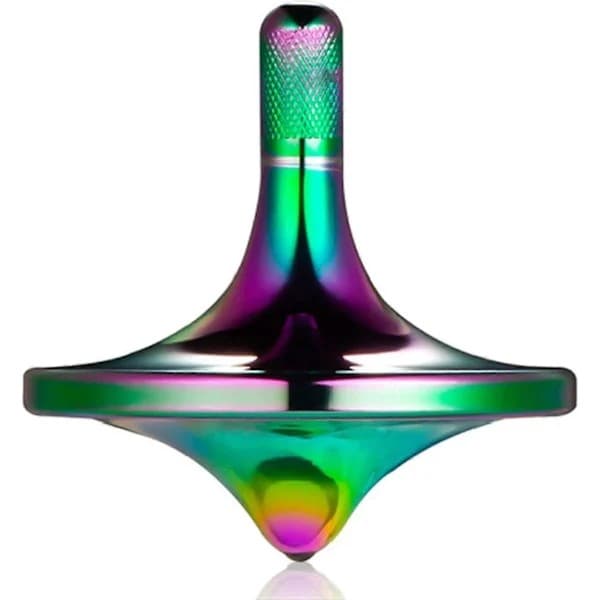 Fingerspinner, metallspinner av rostfritt stål leksak för barn