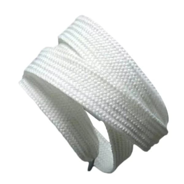 3 farver 1,5 cm brede snørebånd Unisex polyester snørebånd hvid