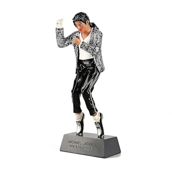 Micheal Jackson Dansande Sjungande Figur Utsökt Statydekoration