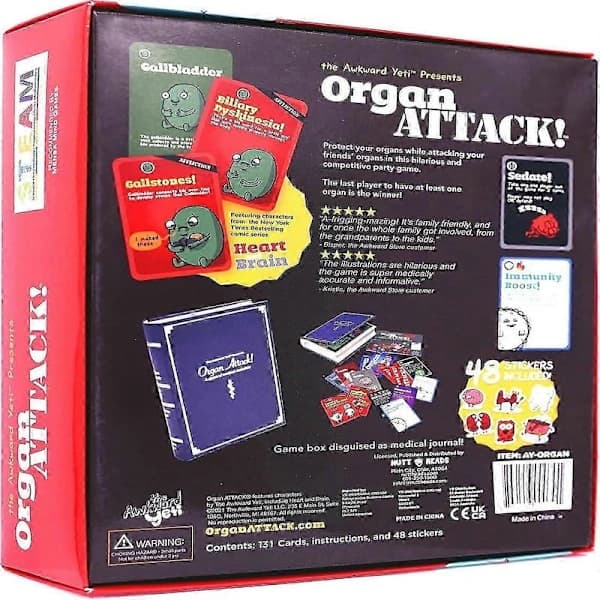 Organ ATTACK! korttipeli