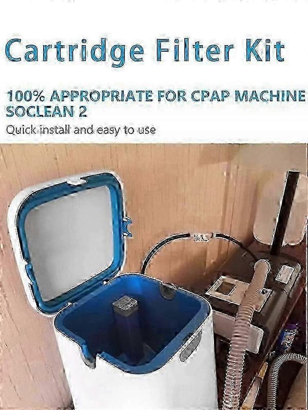 SoClean 2 SC1200 Ersättningsfilter - 4-pack kompatibelt med CPAP-underhåll
