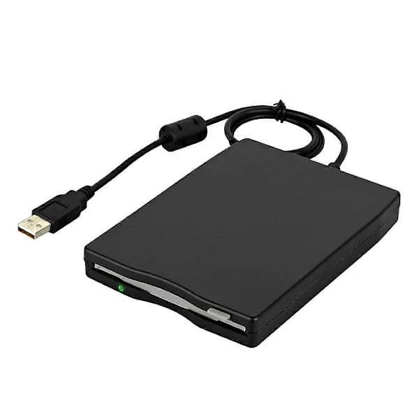 USB 2.0 Diskettstasjon 3,5-tommers Ekstern Diskettstasjonsleser