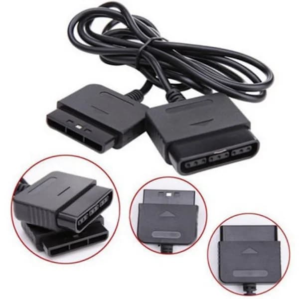 Controller forlængerkabel til Playstation PS1 PS2 fra Mars Devices