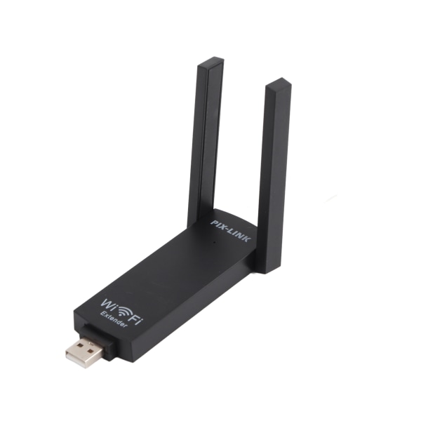 Bärbar 300M Dual Antenn USB WiFi Signal Range Extender Trådlös router Repeater AP-förstärkare