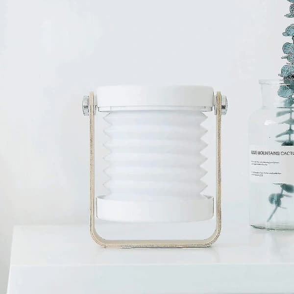Utdragbar LED-Lampa - Hvit