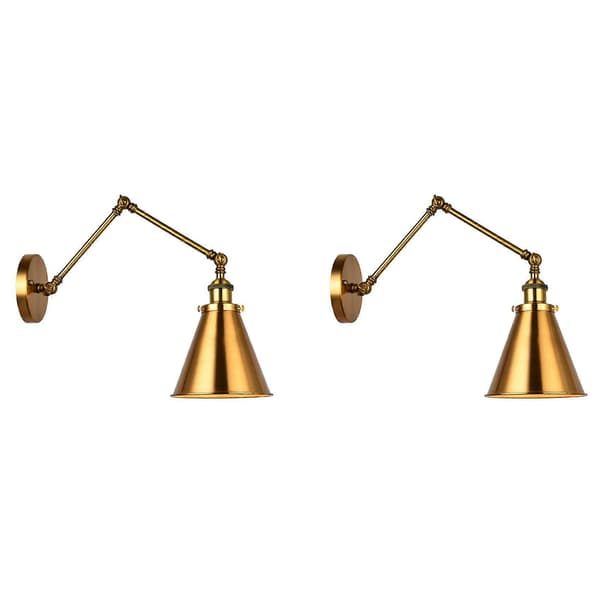 12W Udendørs LED Væglampe Bevægelsessensor og Klassisk Bronze Design (Hvid)