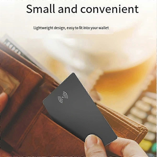 Trådløst opladningskort til Apple Find My Wallet Tracker