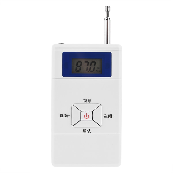 Bärbar mini trådlös FM-sändare 70MHz ~ 108MHz Audio Stereo FM Converter Adapter