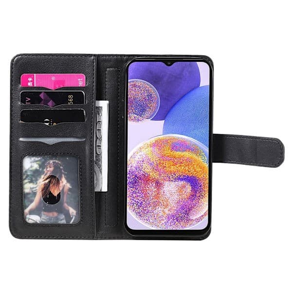 Samsung Galaxy A23 5G 2-i-1 Deksel Multifunksjonell Svart