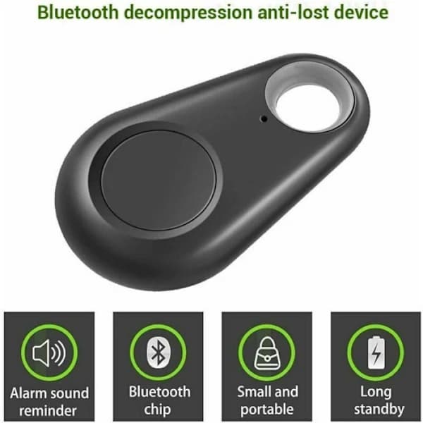 st GPS Tracker Smart Nøglefinder Locator Anti-tabt Bluetooth Tra