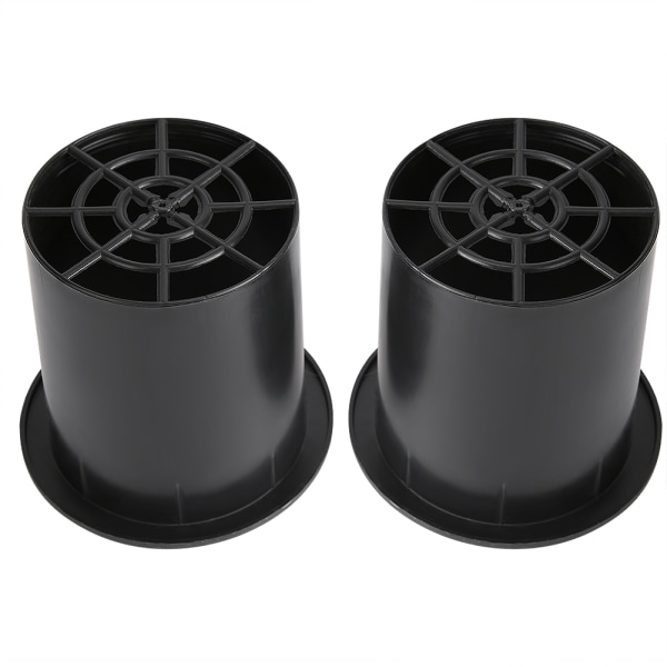 2st 100 mm öppningsbar högtalarinverterrör med gnagartåligt nät för 8-12 tums högtalare