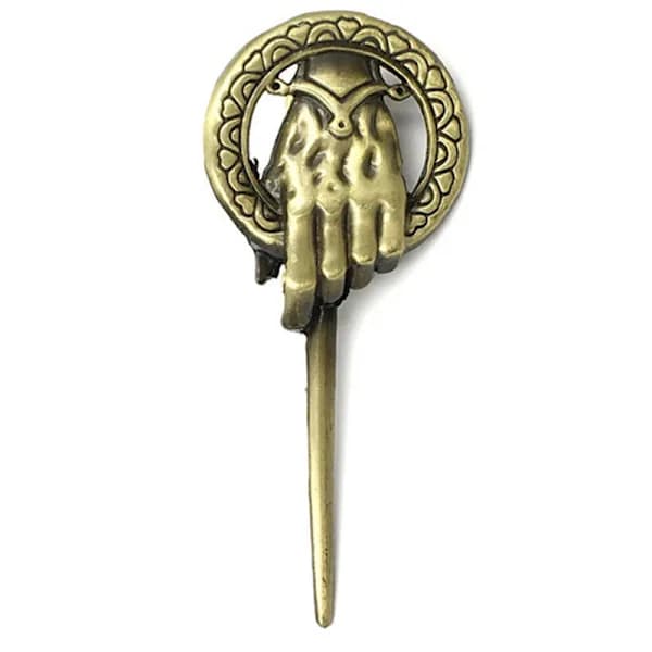 2 charmerende Game of Thrones Hånd af Kongen Lapel Replica
