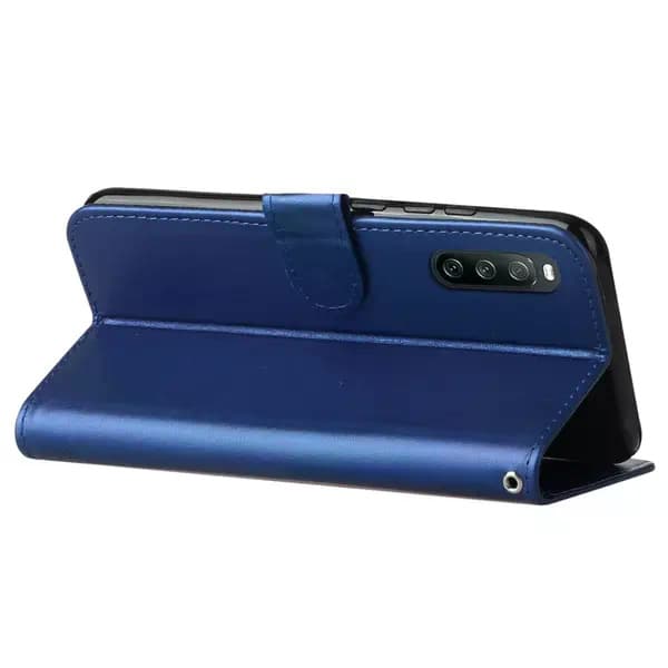 Sony Xperia 10 V Plånboksfodral i PU-läder - Blå