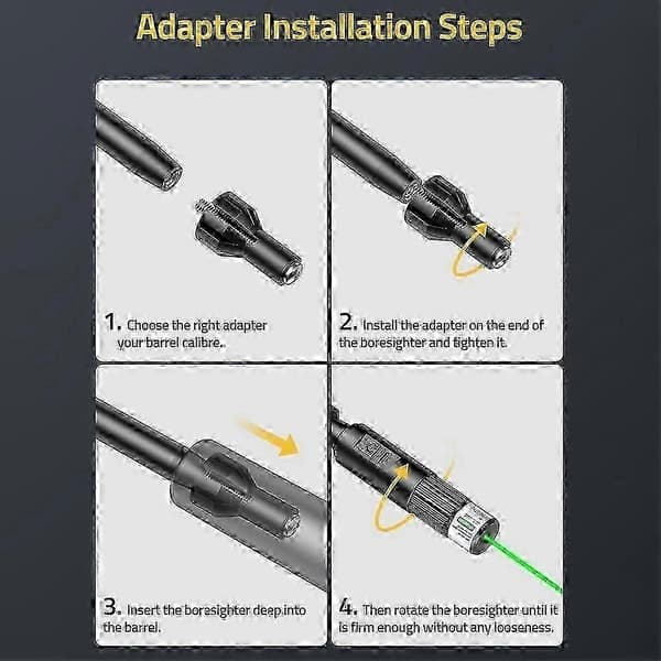 Grøn Lasersigte Justering Kalibrering Nulstillingsenhed Adapter Grøn, rda8