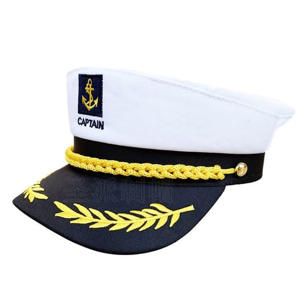 Kaptenshatt Nautisk Hatt Justerbar Kaptenshatt Yachtkapten Co