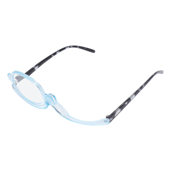 Förstorande sminkglasögon Roterande öga Enkellins Förstorande ögonsminkglasögon för gamla kvinnor +3,00