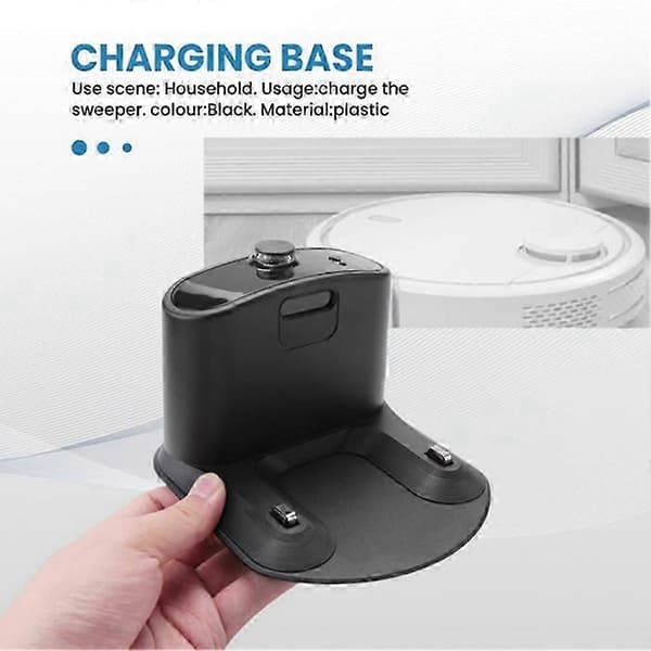 Opladerbase til iRobot Roomba 500/600/700/800/900-serien Robotstøvsuger Tilbehør Dock Oplader EU-stik