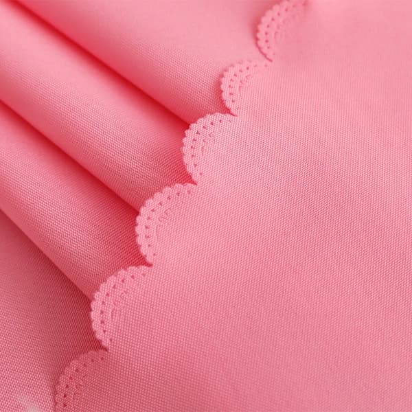 Rund duk i polyester, maskintvättbar - Champagne 180cm 180cm