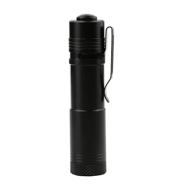 Mini COB LED Lille og Kompakt Lommelygte Sort