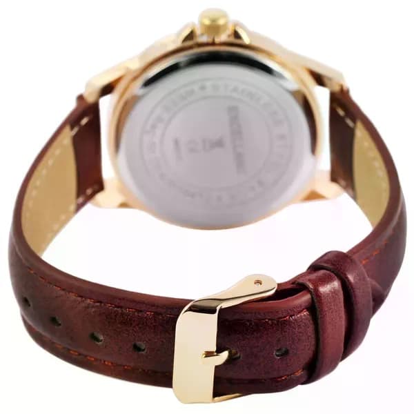 Herrklocka med armband i konstläder / Armbandsur