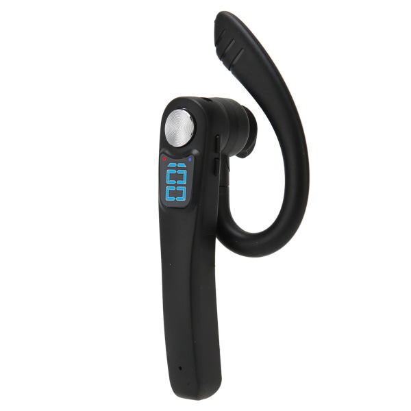 Bluetooth hörsnäcka Handsfree Lång batteritid Trådlöst Single Ear-headset med röstkontroll för att köra affärer