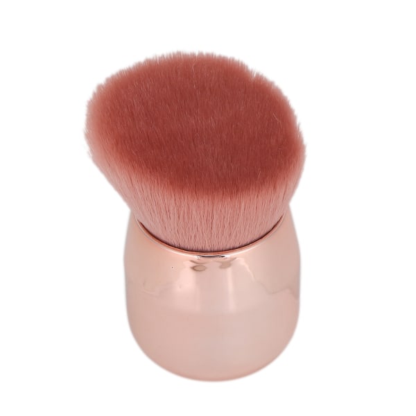 Vinklad Blush Brush Mjukt hår Smidigt handtag Makeup Borste för Bronzer Lös Powder Cosmetics