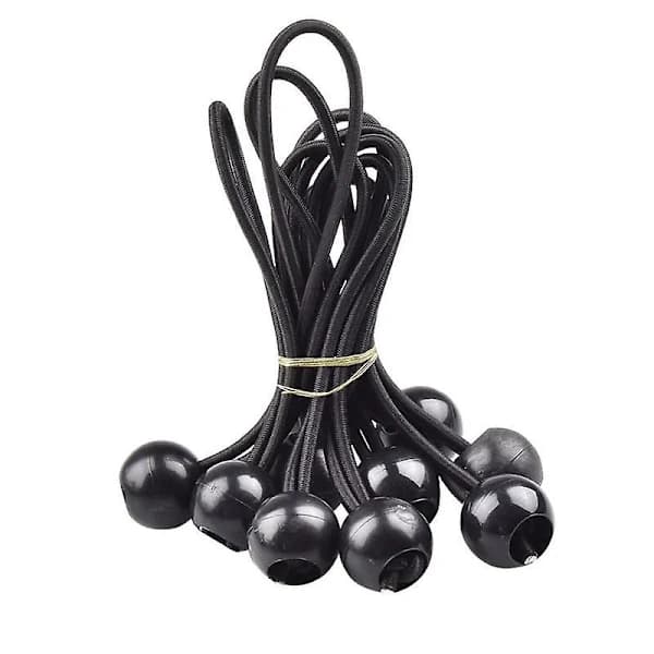 Multifunktionell Elastisk Solid Plastrepboll Presenning Studsmatta Tält Bungees Snören Spännband [FW] A 15cm833