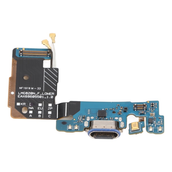 USB laddningsport Dockanslutning Flexkabelbyte för LG G8 ThinQ G820N G820UM USA-version