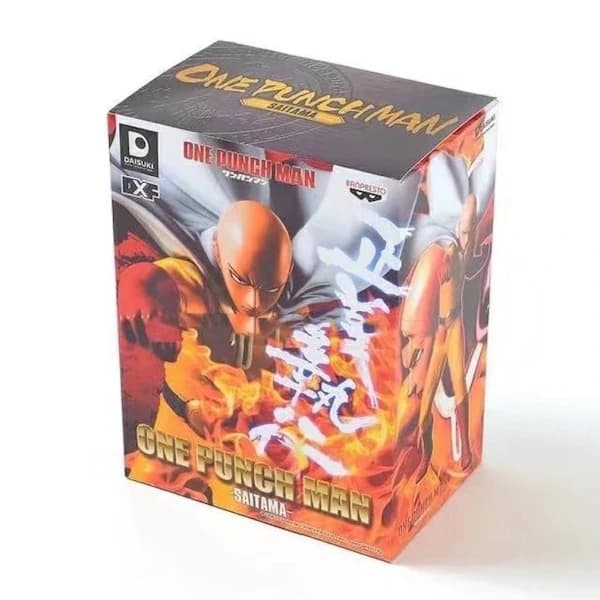 Anime One Punch Man Saitama PVC-figur samlarobjekt modellleksak 20 cm